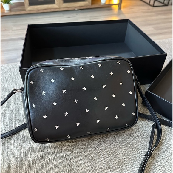 Saint Laurent Medium Lou Star Print Camera Bag - Picture 4 of 6